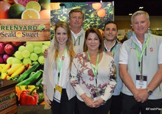 A happy Greenyard / Seald Sweet team. From left to right: Helena Fernandez Irastorza, GT Parris, Mayda Sotomayor, Carlos Sotomayor and Gray Vinson.